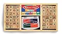 Melissa & Doug Deluxe Alphabet Stamp Set