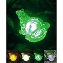 Frog solar light color changing LED rotation outdoor garden decor