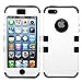 MYBAT IPHONE5HPCTUFFSO002NP Premium TUFF Case for iPhone 5 - 1 Pack - Retail Packaging - Ivory White/Black