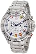 Nautica Men's Metal N20503G Silver Sterling Silver Analog Quartz Watch with Silver Dial