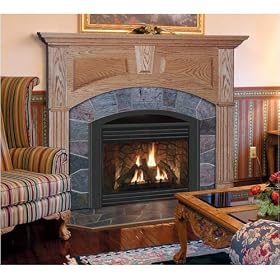 Wellington A Flush Fireplace Mantel in Light Natural by Hearth and Home Mantels