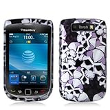 Electromaster(TM) Brand - Silver Skull Design Crystal Hard Skin Case Cover  ....