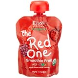 Ella's Kitchen Organic Smoothie Fruits, The Red One, 3-Ounce Pouches (Pack of  7)