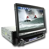 Buy Zissan 7 Motorized Car DVD CD MP3 Player with Touch Screen, Bluetooth, TV, Radio by Zissan