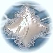 Hats Off Square Ring Bearer Pillow