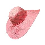 COTTON CANDY PINK WEAVED WIDE STRAW FLOPPY SUN BEACH HAT 51Jk47qzOfL. SL160 COTTON CANDY PINK WEAVED WIDE STRAW FLOPPY SUN BEACH HAT