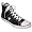 One Star MENS HI LACE BLK - 6.5