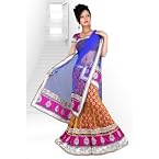 FIA BLUE PINK & YELLOW LEHENGA CHOLI-7483