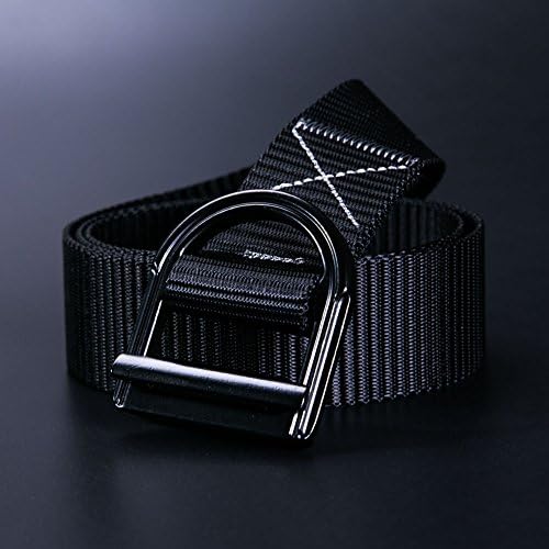 Mens Security Friendly Sports Belt (Black, Large)