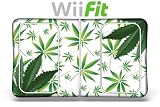 New Protective Skin for Nintendo Wii Fit Balance Board with "E Shock" impact protection - Weeds White