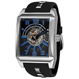 Stuhrling Original Men's 255C.331752 Metro Madman Skelly Automatic Black Dial Watch