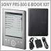 Sony PRS-300SC Digital Reader Pocket Edition in Silver w/ Premium Protective Cover and AC Wall Charger