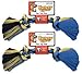 Mammoth Pet 2 Pack of Flossy Chews Multi-Colored Rope Bone Dog Toy, Small 9-Inch
