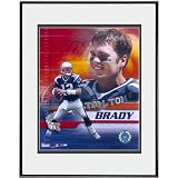 Photo File New England Patriots Tom Brady Composite Framed Photo Size: One Size