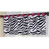Funky Zebra Window Valance by JoJo Designs by JoJo Designs