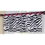 Funky Zebra Window Valance by JoJo Designs