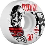 Bones Decenzo Skully Skateboard Wheels (White)