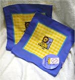 Bang On The Door Lion Pair of Cushion Covers