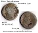 Nero. SERAPIS. LARGE SILVER TETRADRACHM. Alexandria, Egypt.