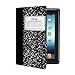 iHome Composition Book Case for iPad 3/4, Black (IH-FR-IP1106B)