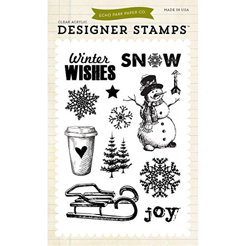 Echo Park Paper Company Joyful Winter 4 x 6 Stamp