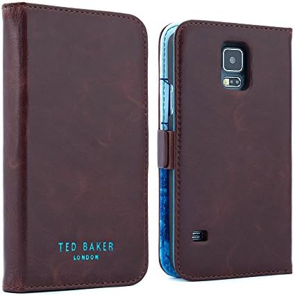Ted Baker Samsung Galaxy S5 Case cover with Telegraph Lining faux leather style case cover for Samsung Galaxy S5