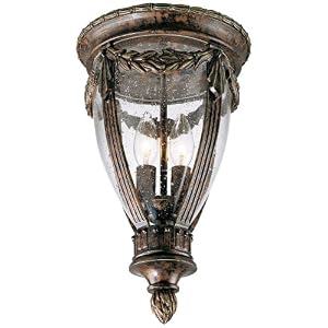 Acropolis Tortoise Shell 14 1 4 High Outdoor Ceiling Light by 