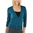 Merona&reg; Collection Womens Merino Wool V-Neck Cardigan Sweater - Teal