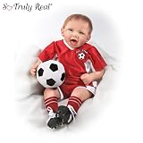 All Star Soccer Champ: Soccer Boy Baby Doll by Bonnie Chyle by Ashton Drake