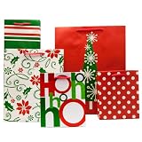 Amazing Value 5 Christmas Gift Bag Set