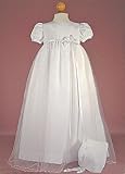 Three Layered Tulle Christening Gown
