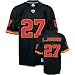 Larry Johnson #27 Kansas City Chiefs NFL 2007 Black Youth Replica Jersey