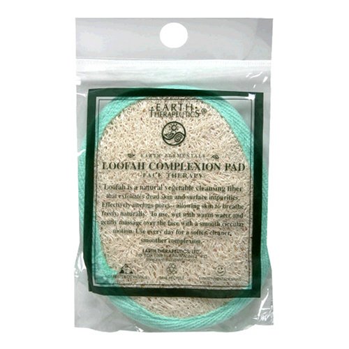 Earth Therapeutics Face Therapy Loofah Complexion Pad, Case of 12 Pads