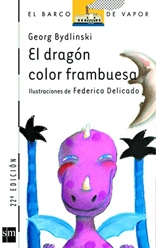 el dragon color frambuesa  the raspberry color dragon barco de vapor  steamboat spanish edition