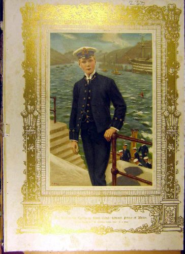 1911 年のウェールズ Begg 相続人の王位のエドワードの王子の肖像画