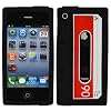Classic Cassette Silicone Case Skin For iPhone 4 4G