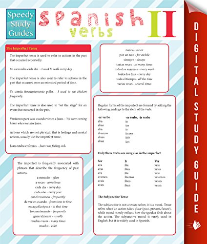 Spanish Verbs Il (Speedy Study Guides) (Spanish Edition)