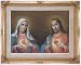 Immaculate Heart of Mary and Sacred Heart of Jesus by Simeone Framed Art, 16" x 20" - MADE IN ITALY