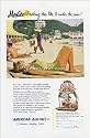 1951 Vintage Ad American Airlines, Inc. - Mexico Vacation Package