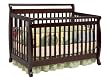 DaVinci Emily 4 in 1 Crib with Toddler Rail, Espresso