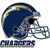 NFL Football Team Logo Transfers Rub-On Stickers/Tattoos San Diego Chargers (3 Pack)