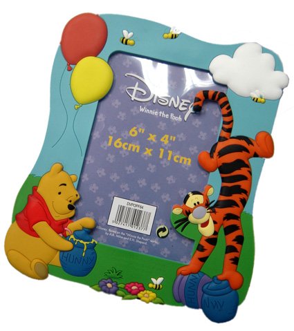 Childrens Toyshop  Toys : Disney's Winnie the Pooh 6" x 4" Photo Frame