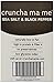 Crunch-a-Mame Edamame Snack - High In Protein & Fiber, Naturally Gluten Free - Sea Salt & Black Pepper - (Pack of 8 Single Serving Bags)