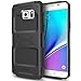 Galaxy Note 5 Case, Ringke REBEL Resilient Strength [Bonus 1 Free High Quality HD Screen Protector][BLACK] Flexible Durability with Ergonomic Grip, Durable Anti-Slip Drop Protection, Improved Strength Flexible TPU Defensive Case for Samsung Galaxy Note 5, Eco Package