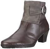 Rieker Addison 77152-46, Damen Stiefel, Grau (graphit/dust 46), EU 36