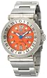 REACTOR Men's 63008 Fallout Orange Dial Stainless Steel Watch