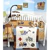 4 Piece Boys Trucks And Cars Crib Bedding Set