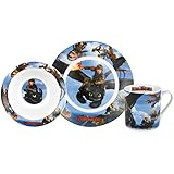 Dreamworks Dragons Frühstücksset, 3-teilig