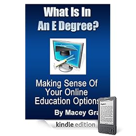 What Is In An E Degree?  Making Sense Of  Your Online Education Options
