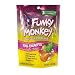 Funky Monkey Snacks Pink Pineapple, Pineapple with Guava, Freeze-Dried Fruit, 1-Ounce Bags (Pack of 12)